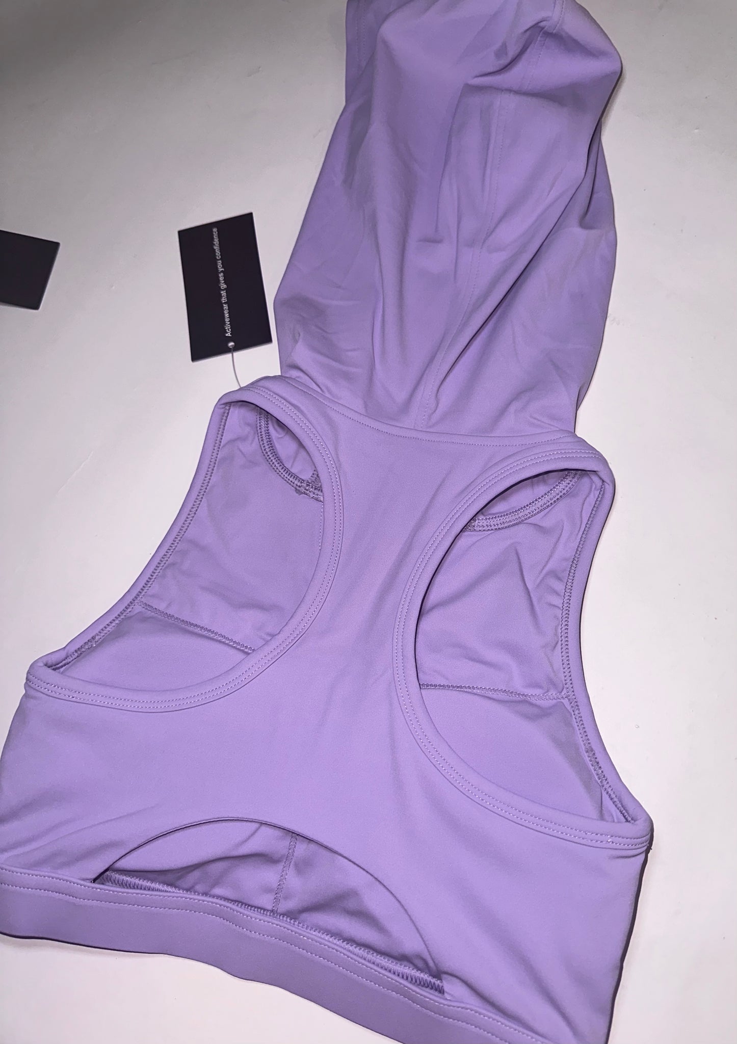 Easter Purple Keyfit Hoodie sports bra